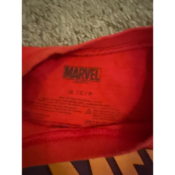 Marvel Comics X-Men Wolverine Graphic Print Red T-Shirt - Picture 2 of 3